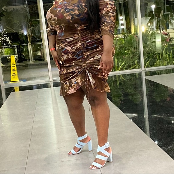 New York and Co Sky Blue Women's Heeled Sandals - Picture 6 of 6